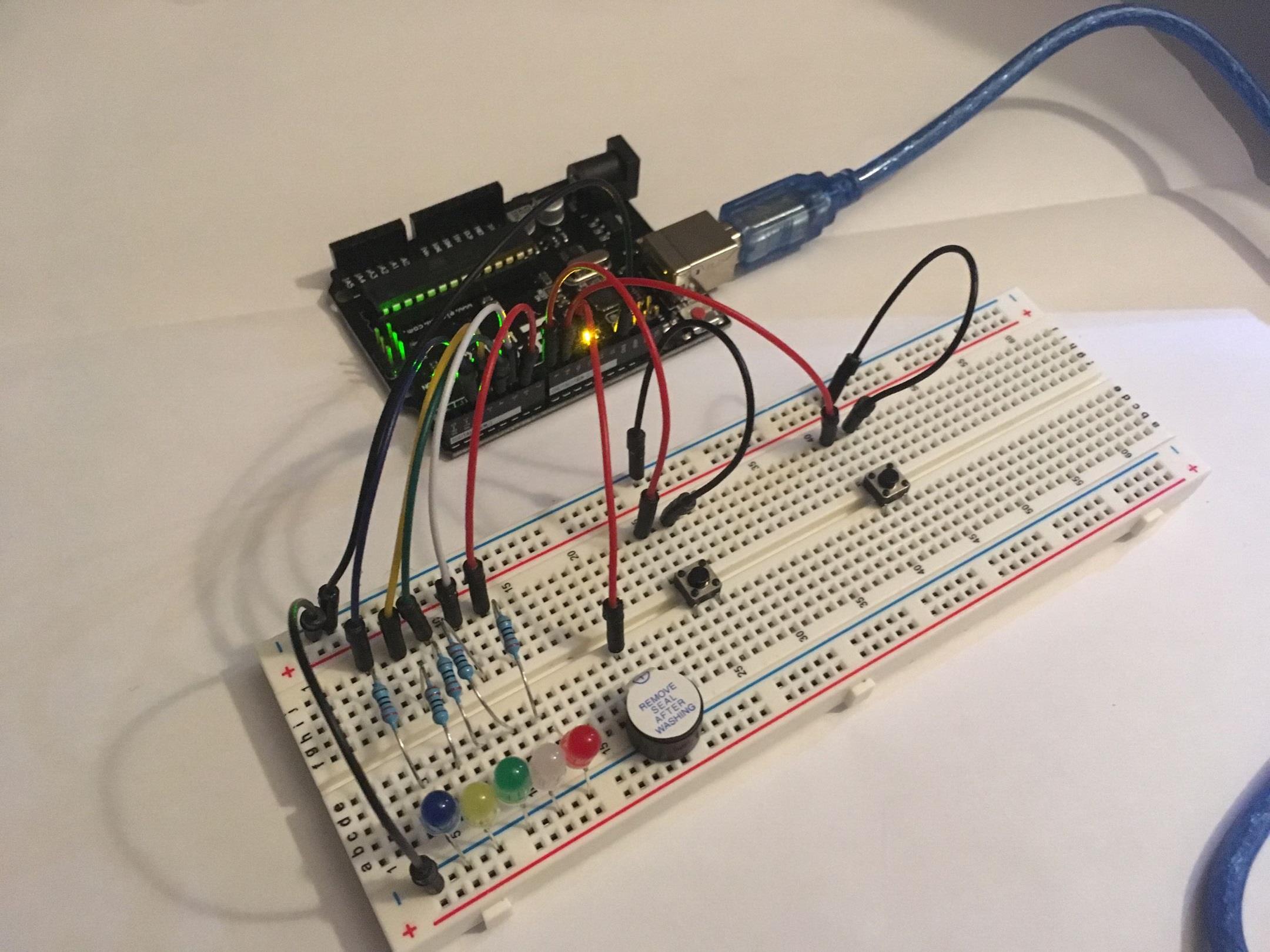 active buzzer arduino code